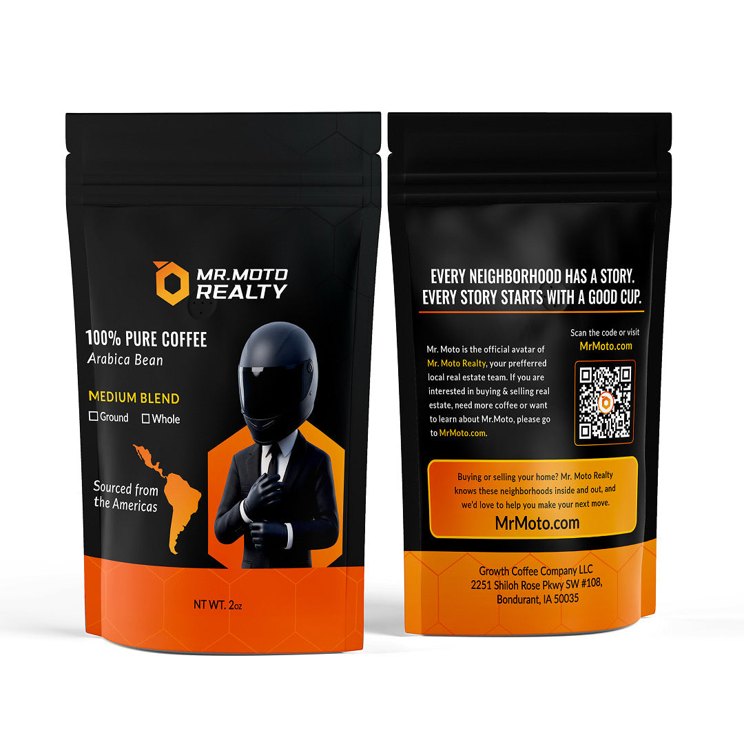 Mr. Moto Signature Coffee — 2 oz Sample Bag